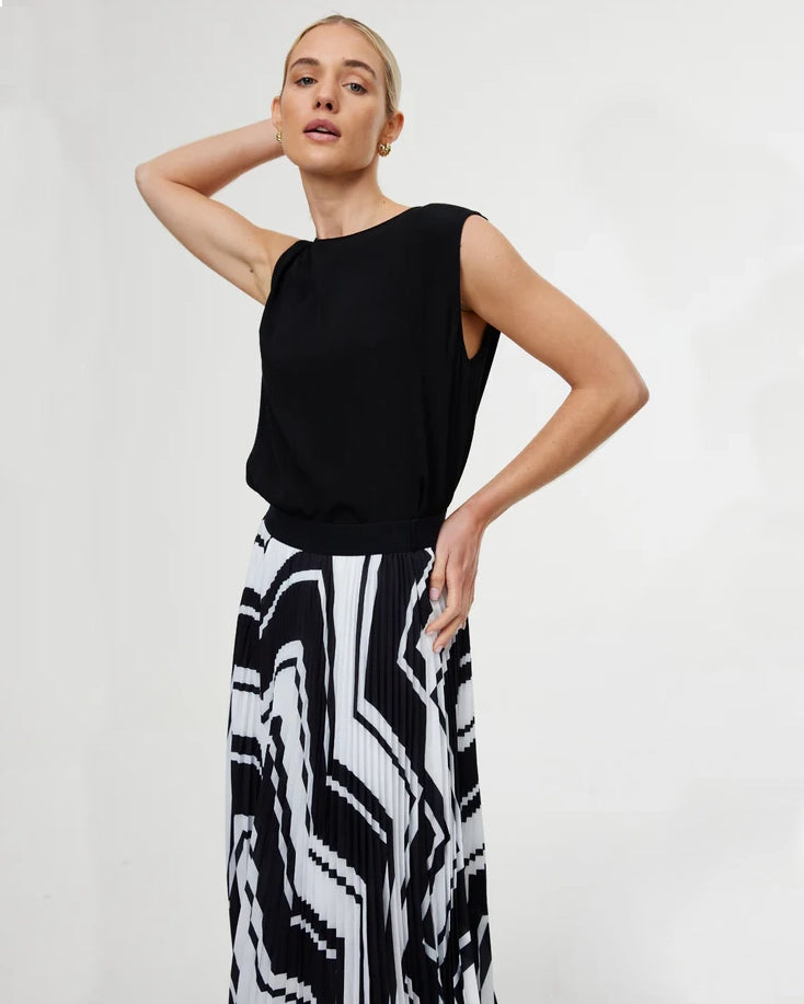 Kinney Goldie Skirt Classic Chevron