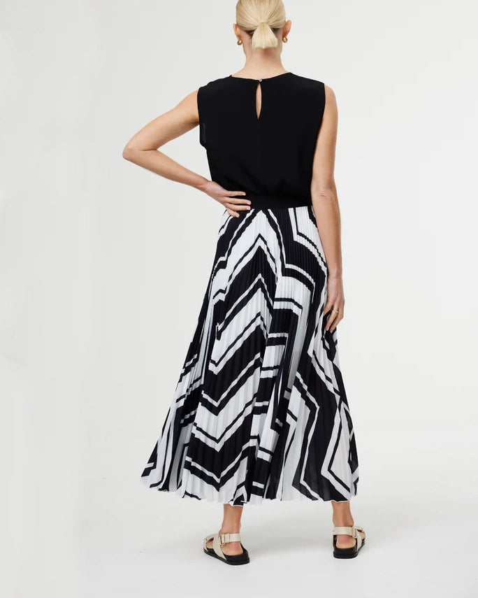 Kinney Goldie Skirt Classic Chevron