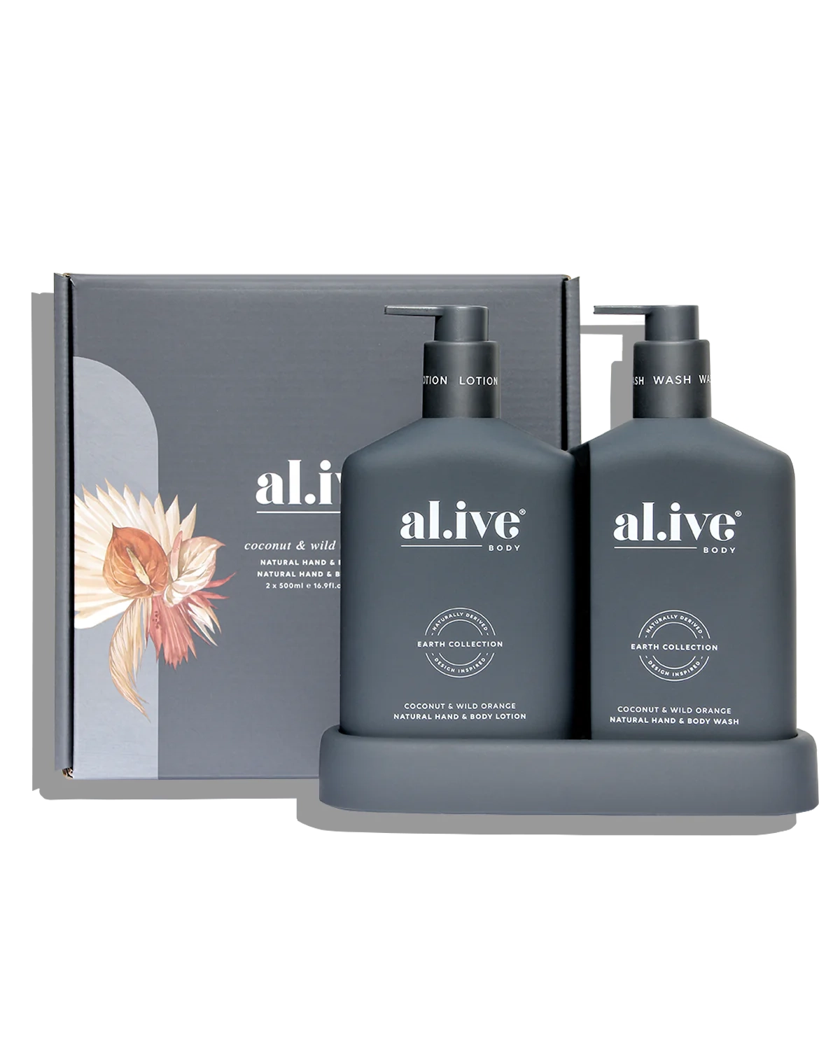 Al.ive Wash & Lotion duo - coconut & wild orange
