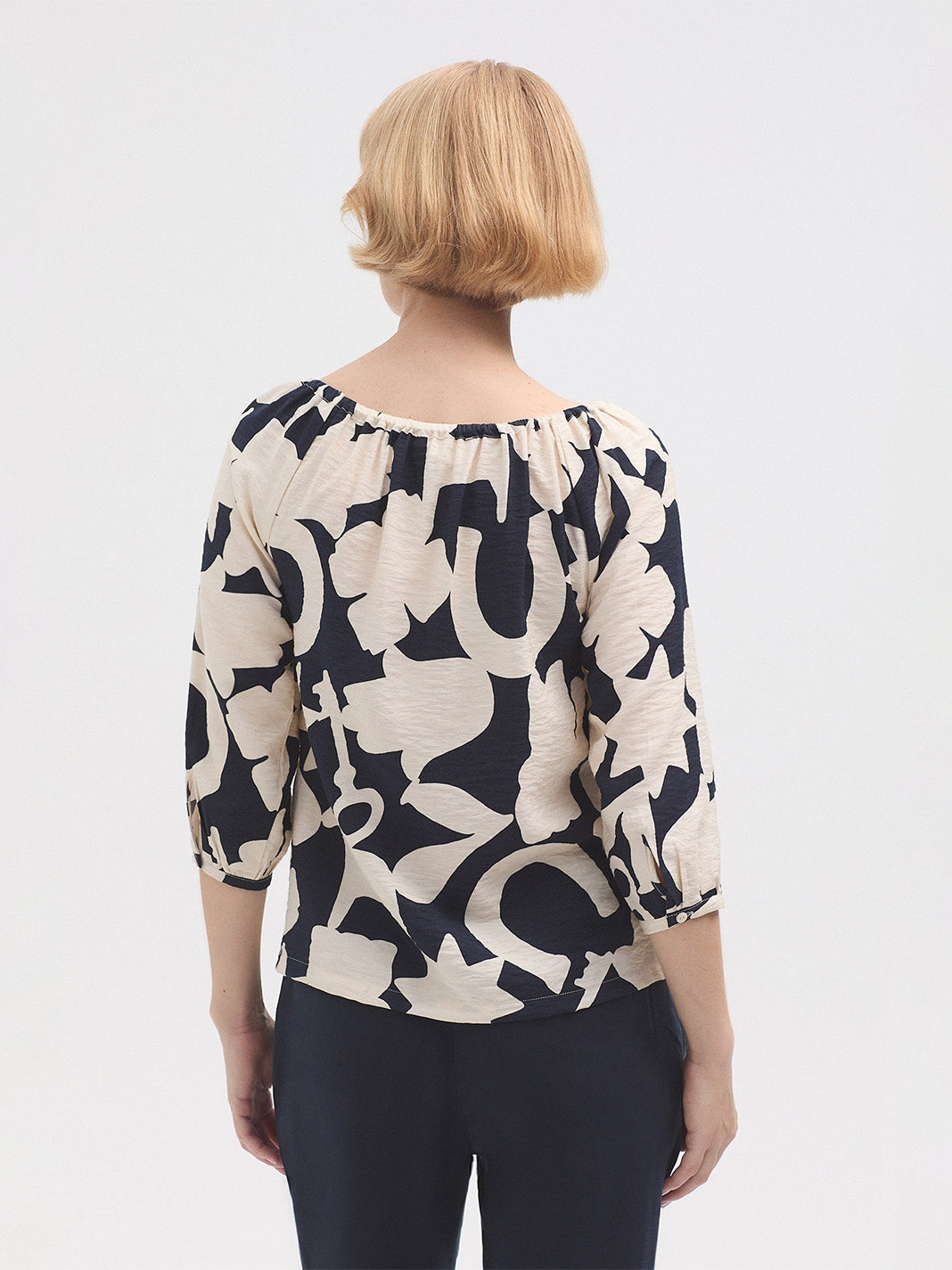 Lucky Charms Blouse - Navy
