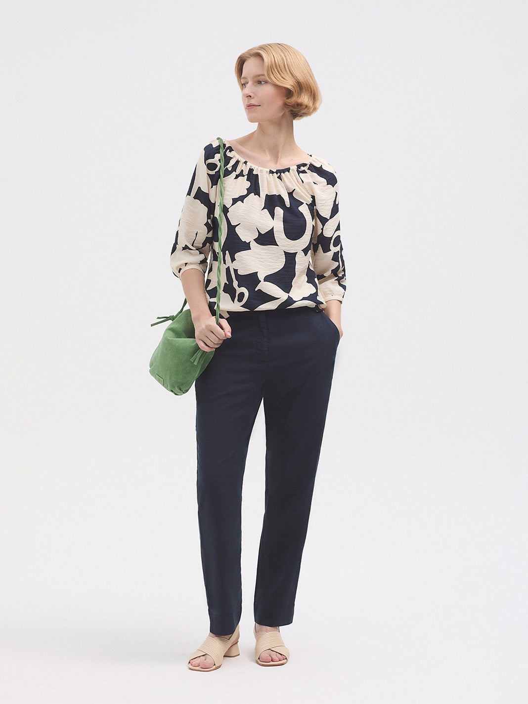 Lucky Charms Blouse - Navy