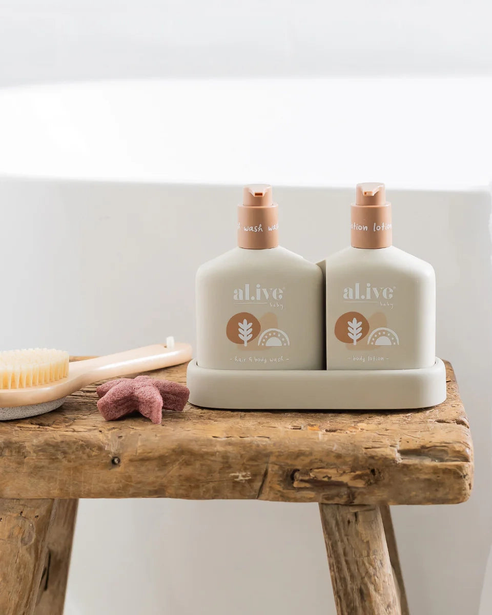 Al.ive Baby hair & body duo - calming oatmeal
