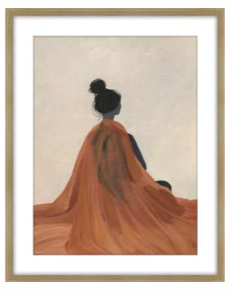 "Contemplation II" – Framed Print (80x100cm)