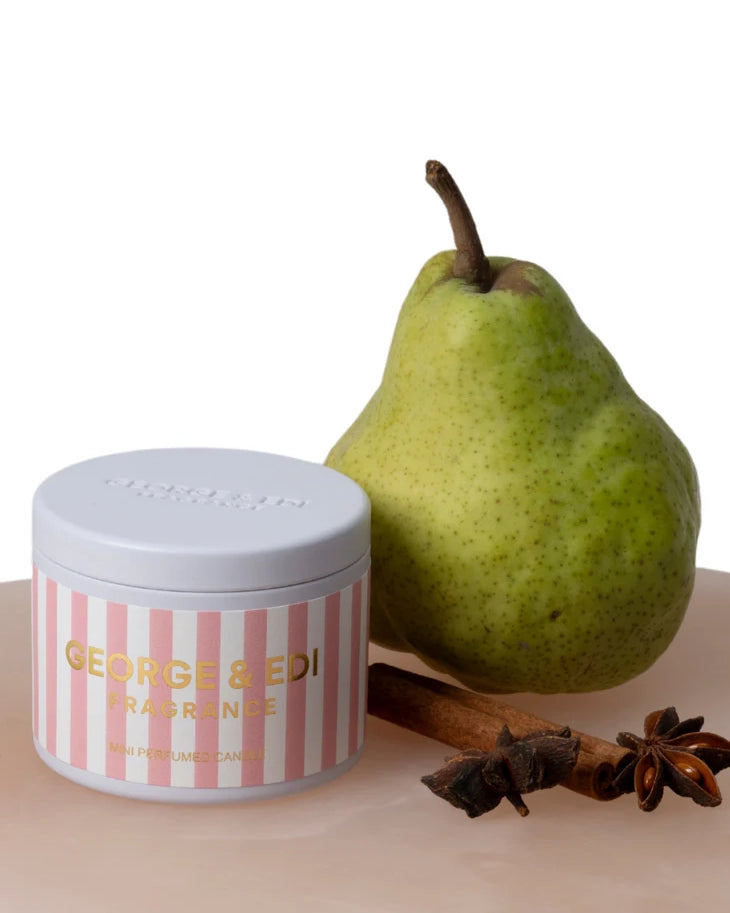 GEORGE & EDI Mini Candle in a Tin - French Pear