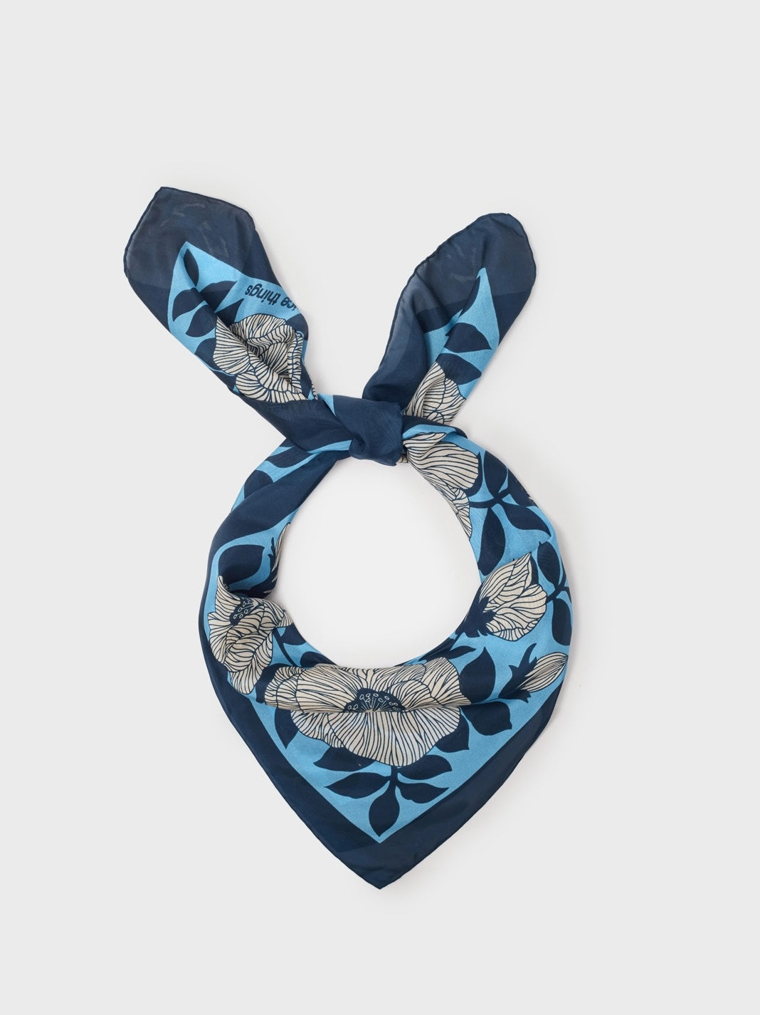 Camellia Silk Scarf