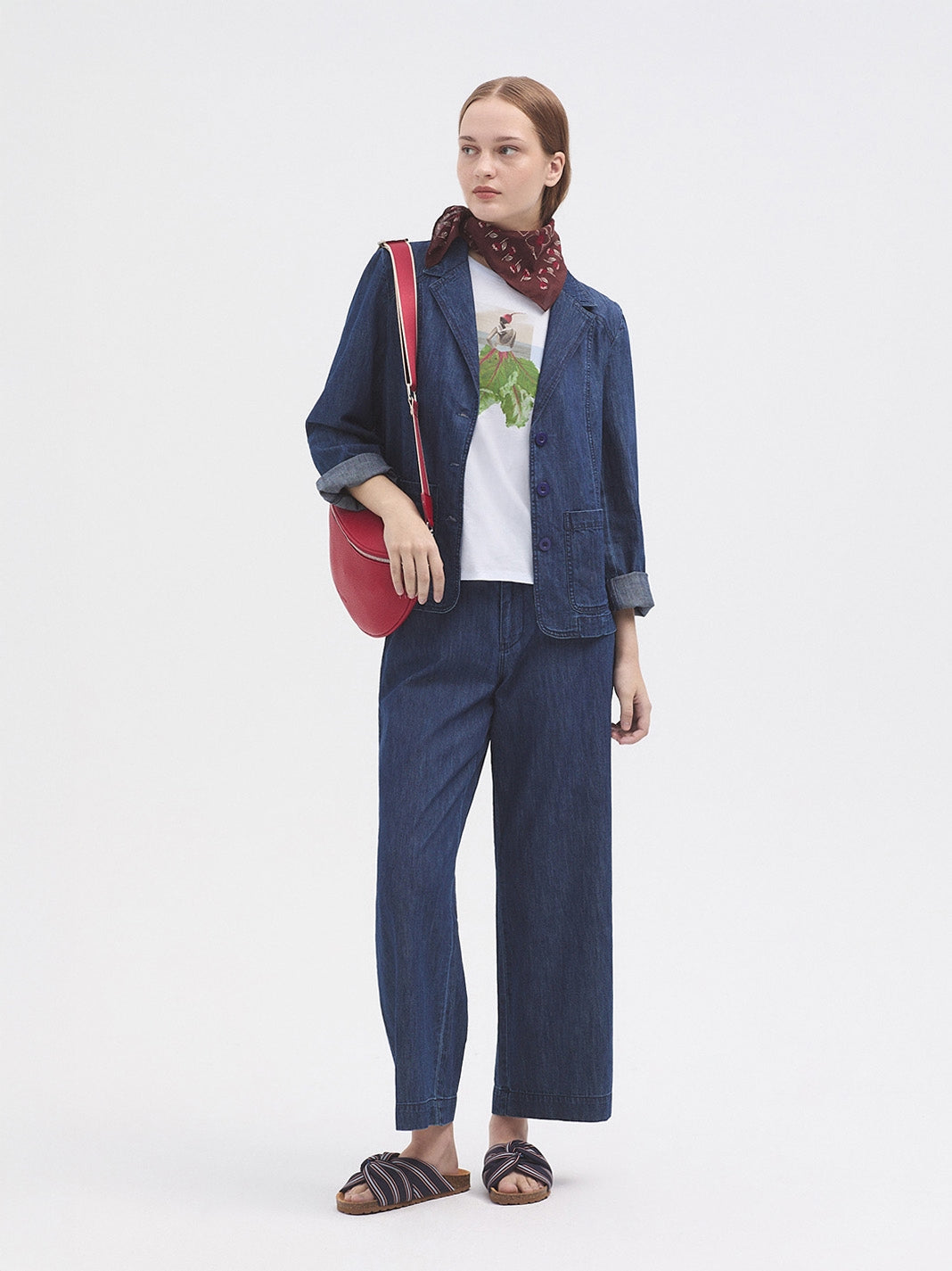 Wide Fit Denim Jeans
