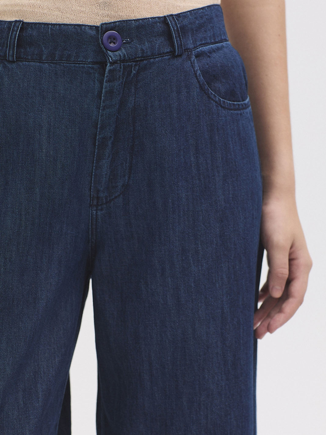 Wide Fit Denim Jeans