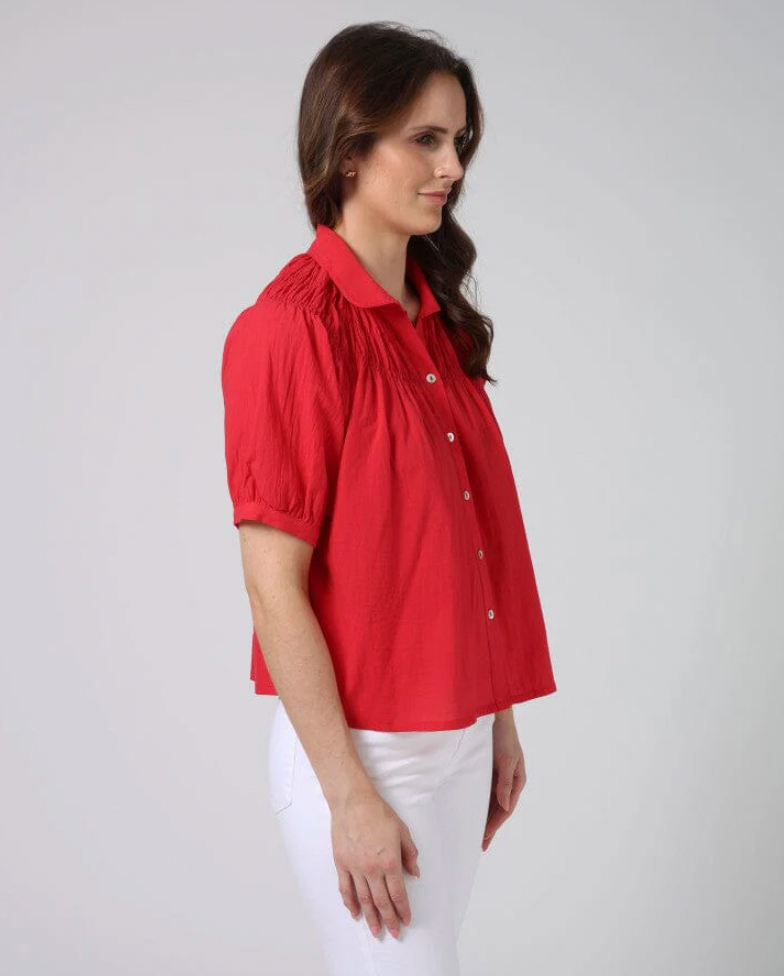 Mimi Blouse Flame