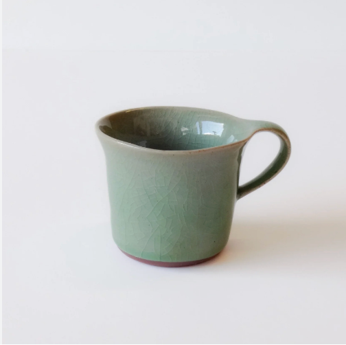 Orient Green Swoop Coffee Mug