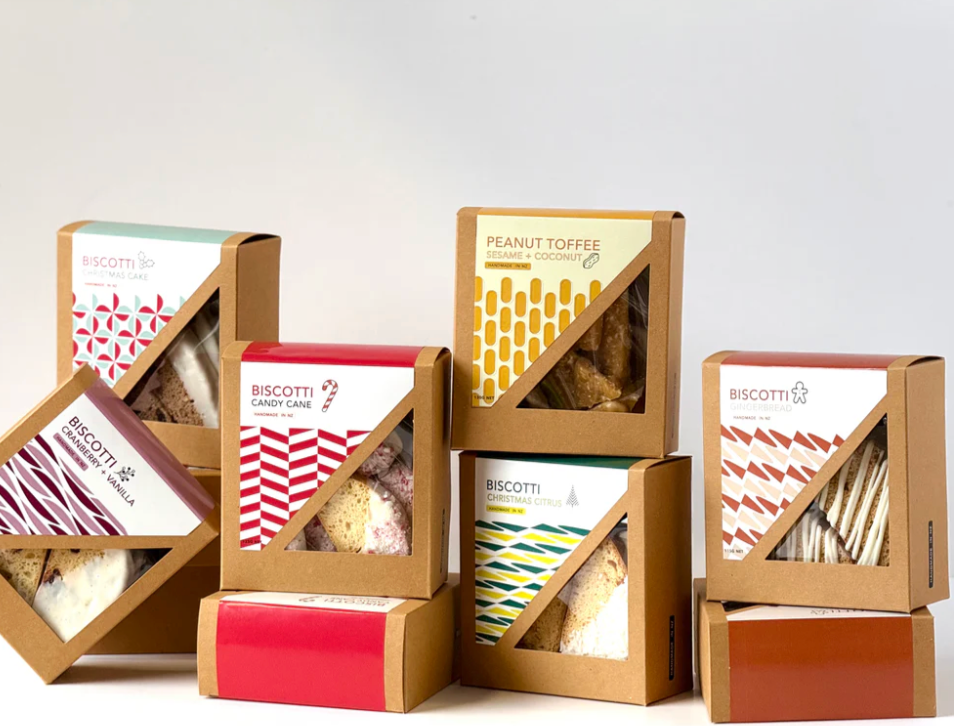 Orient Candy Cane Biscotti