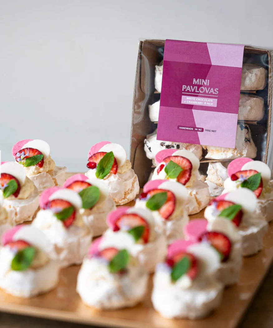 Orient Cranberry Mini Pavlovas 8 Pack