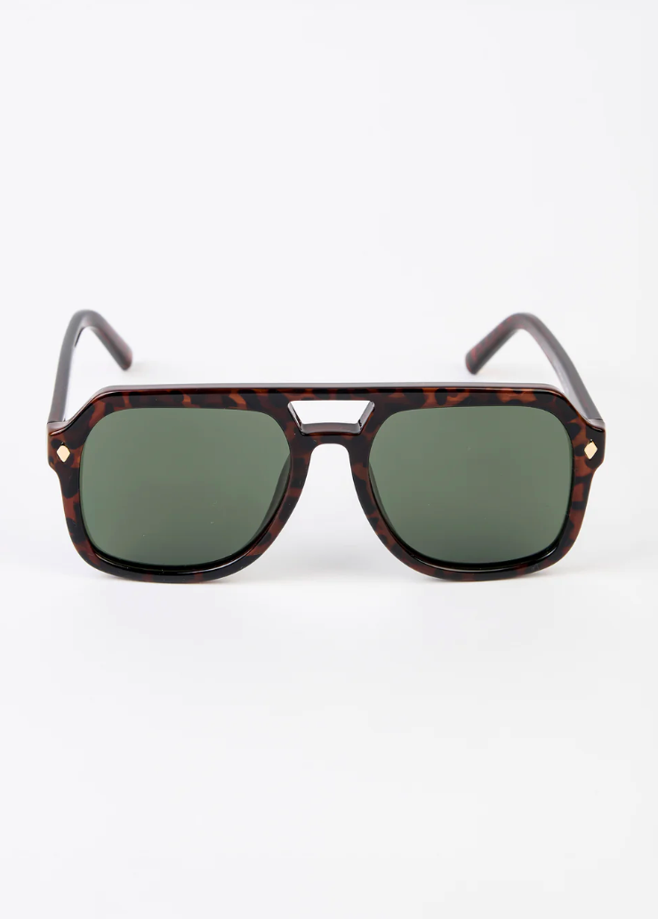 Stella + Gemma Rita Sunglasses - Dark Tort & Black