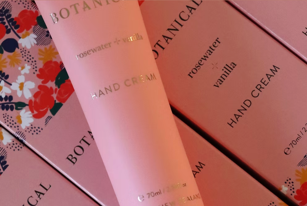 Botanical Rosewater + Vanilla Hand cream