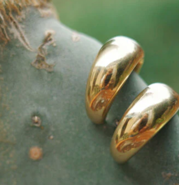 A&C Oslo Pure Steel Soft Earring - Gold