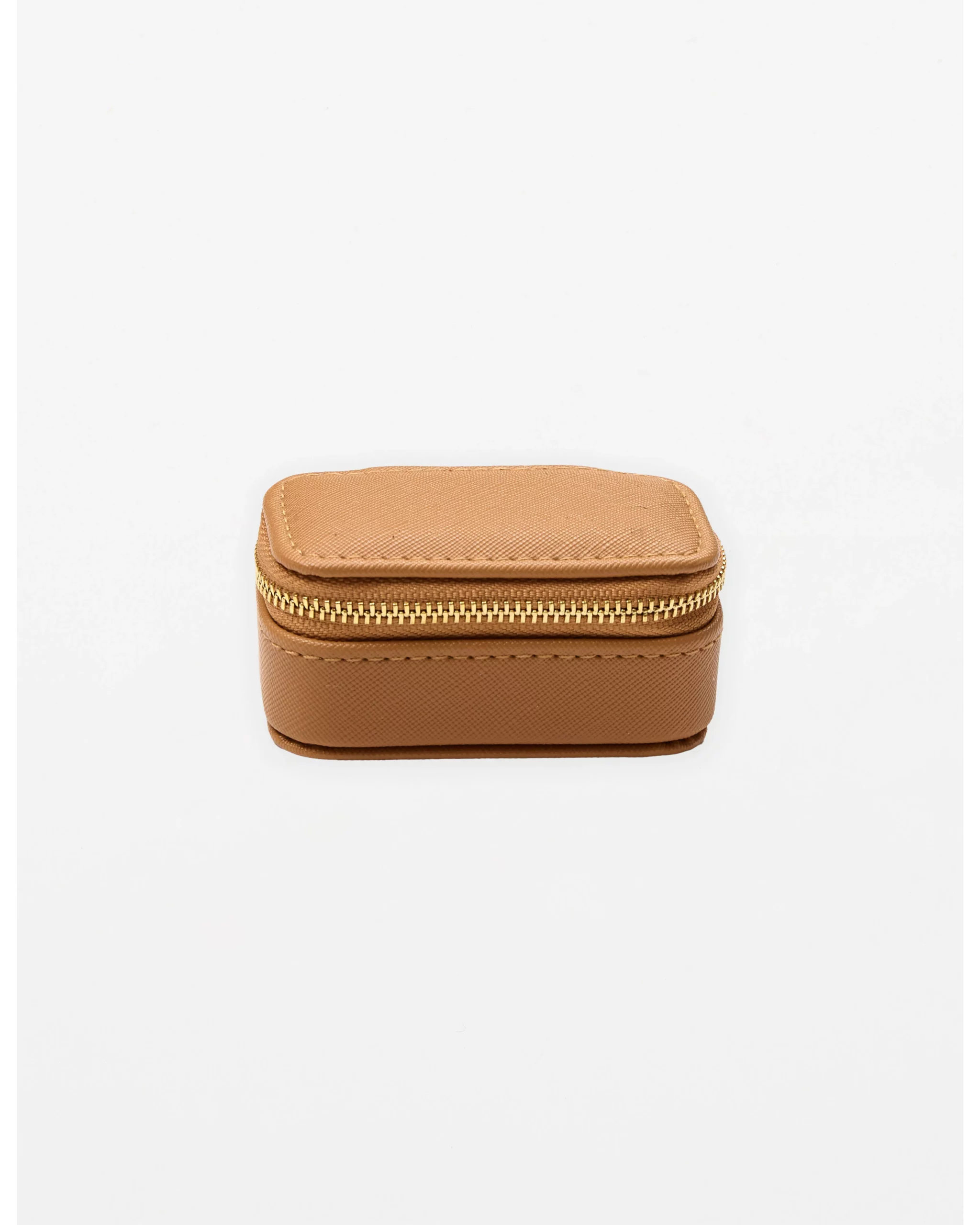 Stella+Gemma Rectangular Jewellery Box- Caramel