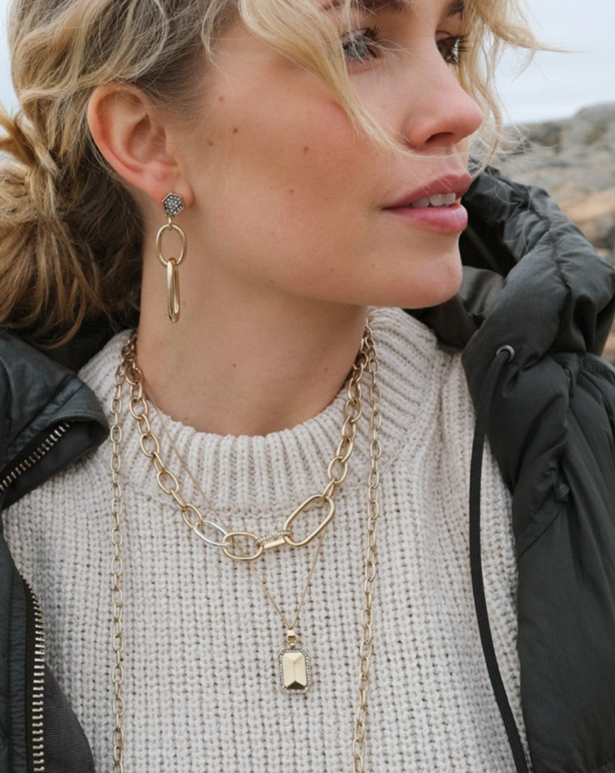 A&C Oslo Chain Connection Gold