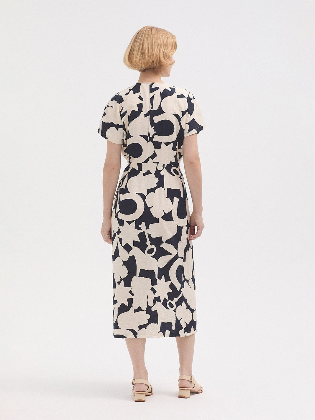 Lucky Charms Wrap Dress - Navy