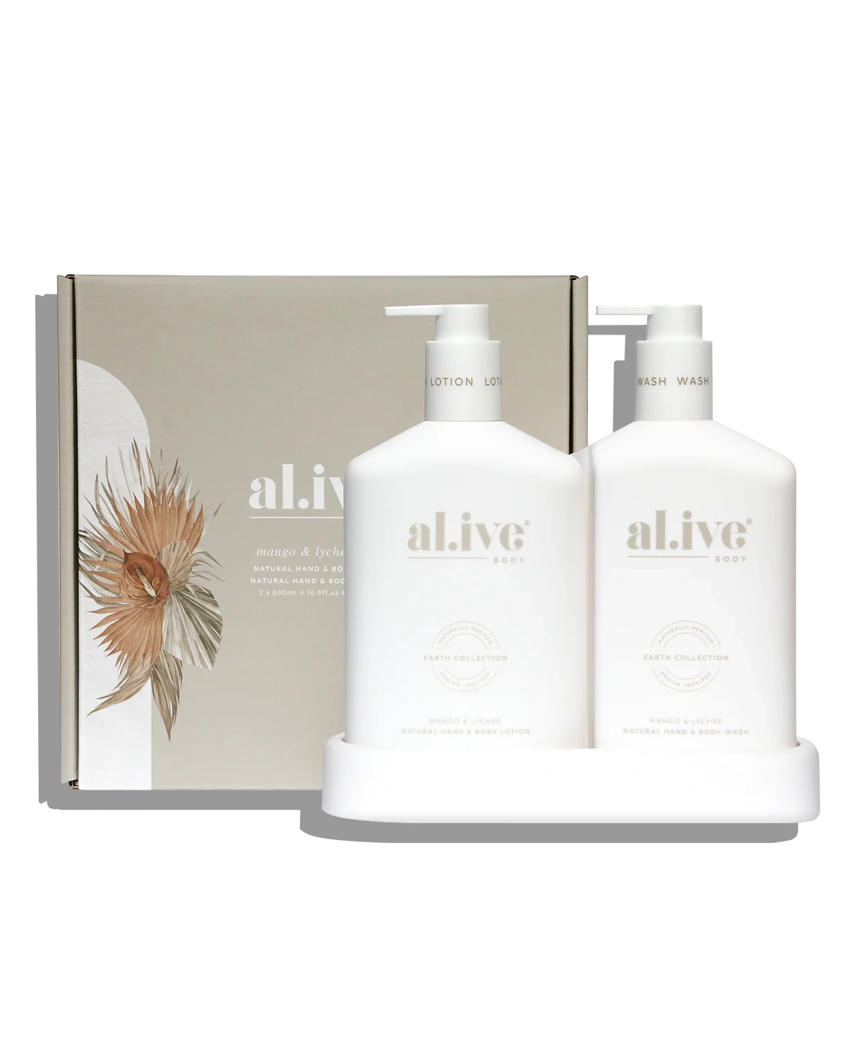 Al.ive  wash & lotion duo - mango & lychee