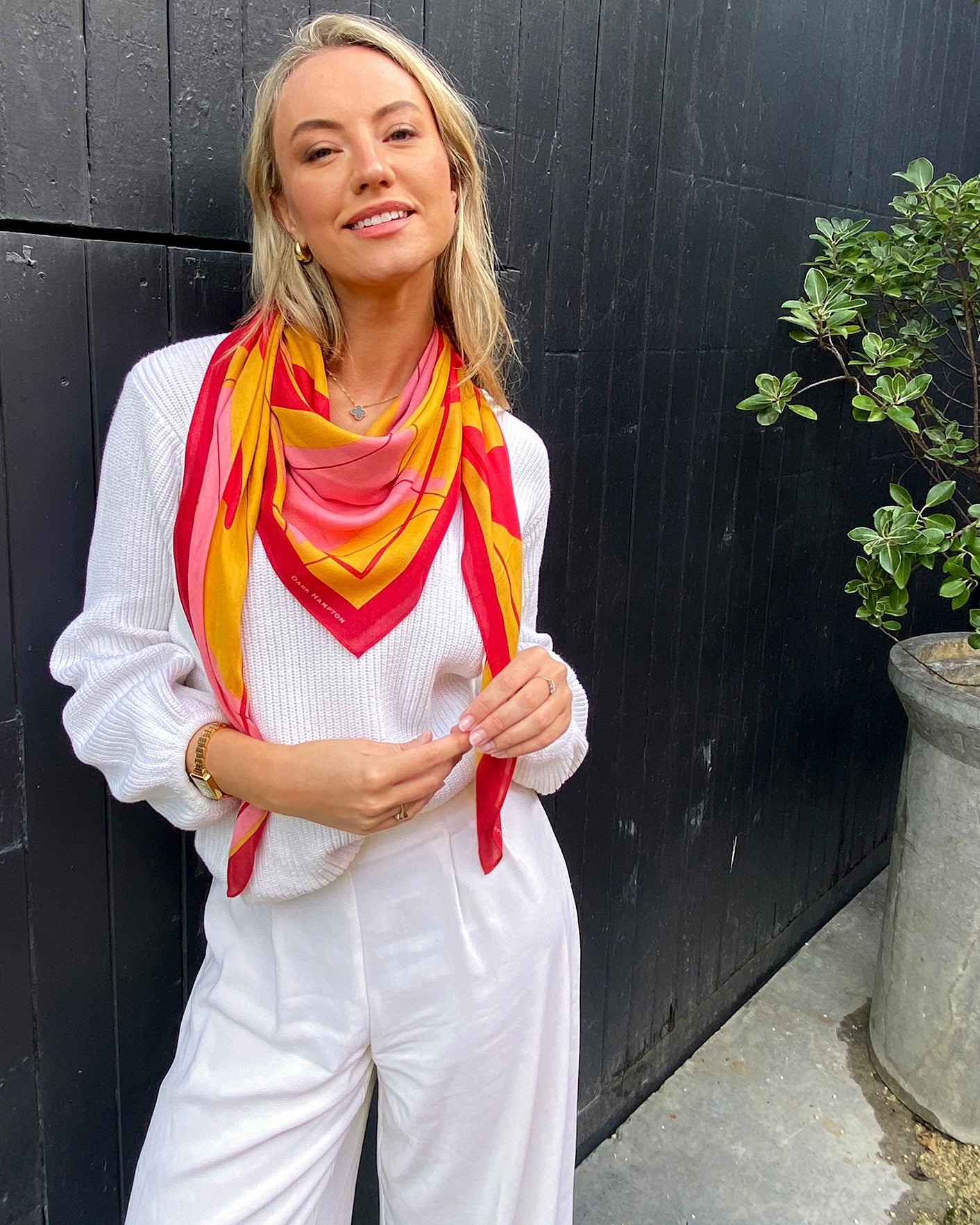 Dark Hampton The John Cashmere Modal Scarf