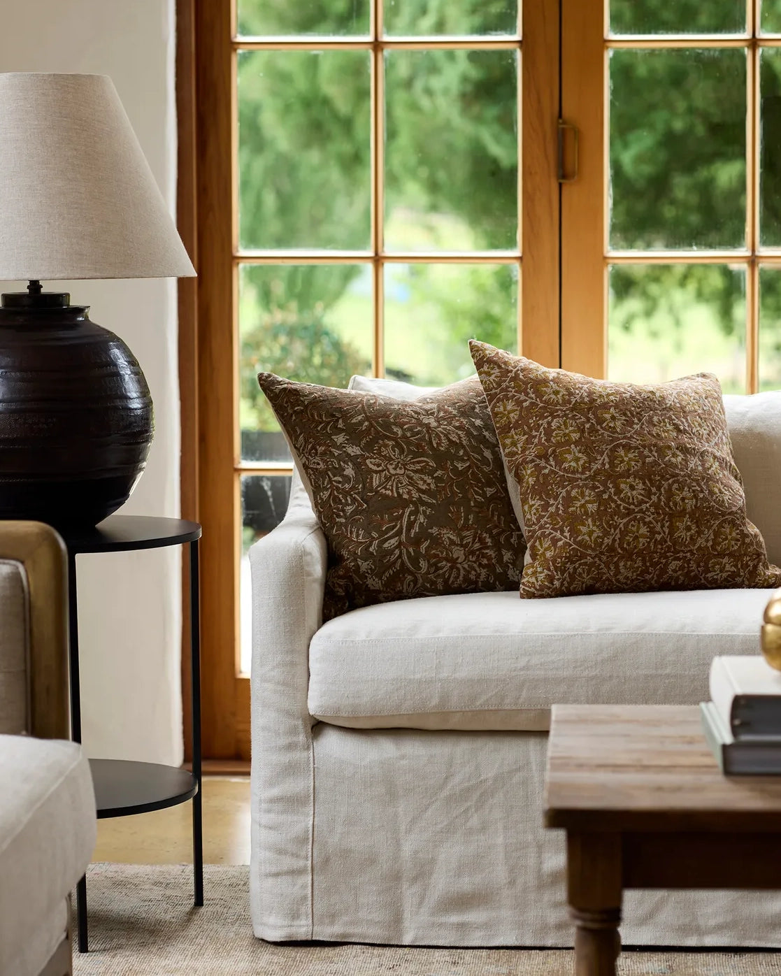 French Country Collections - Irina Floral Cushion