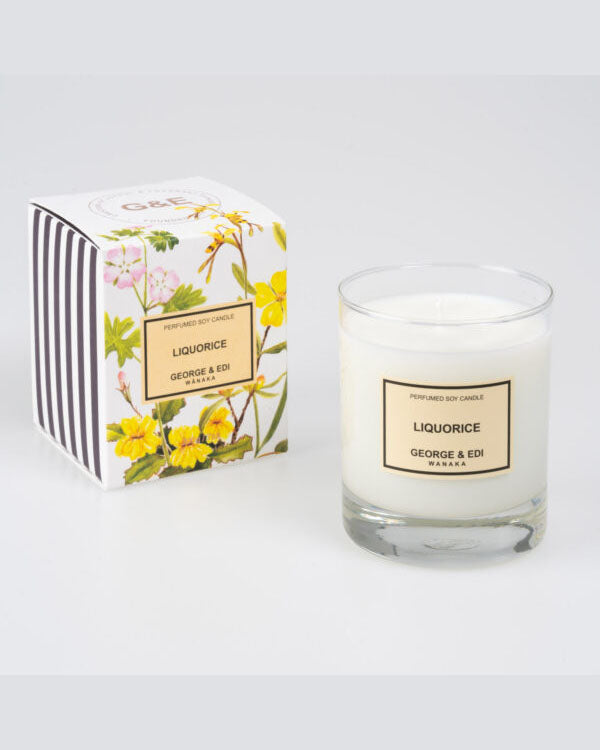 George & Edi Candle - Ebony