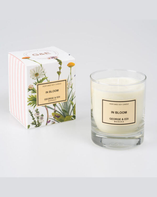 George & Edi Candle - In Bloom