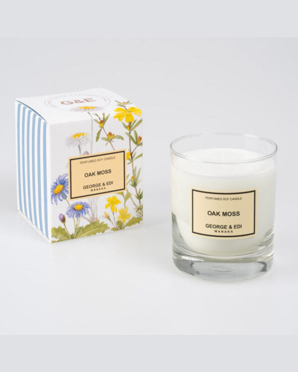 George & Edi Candle - Oak Moss