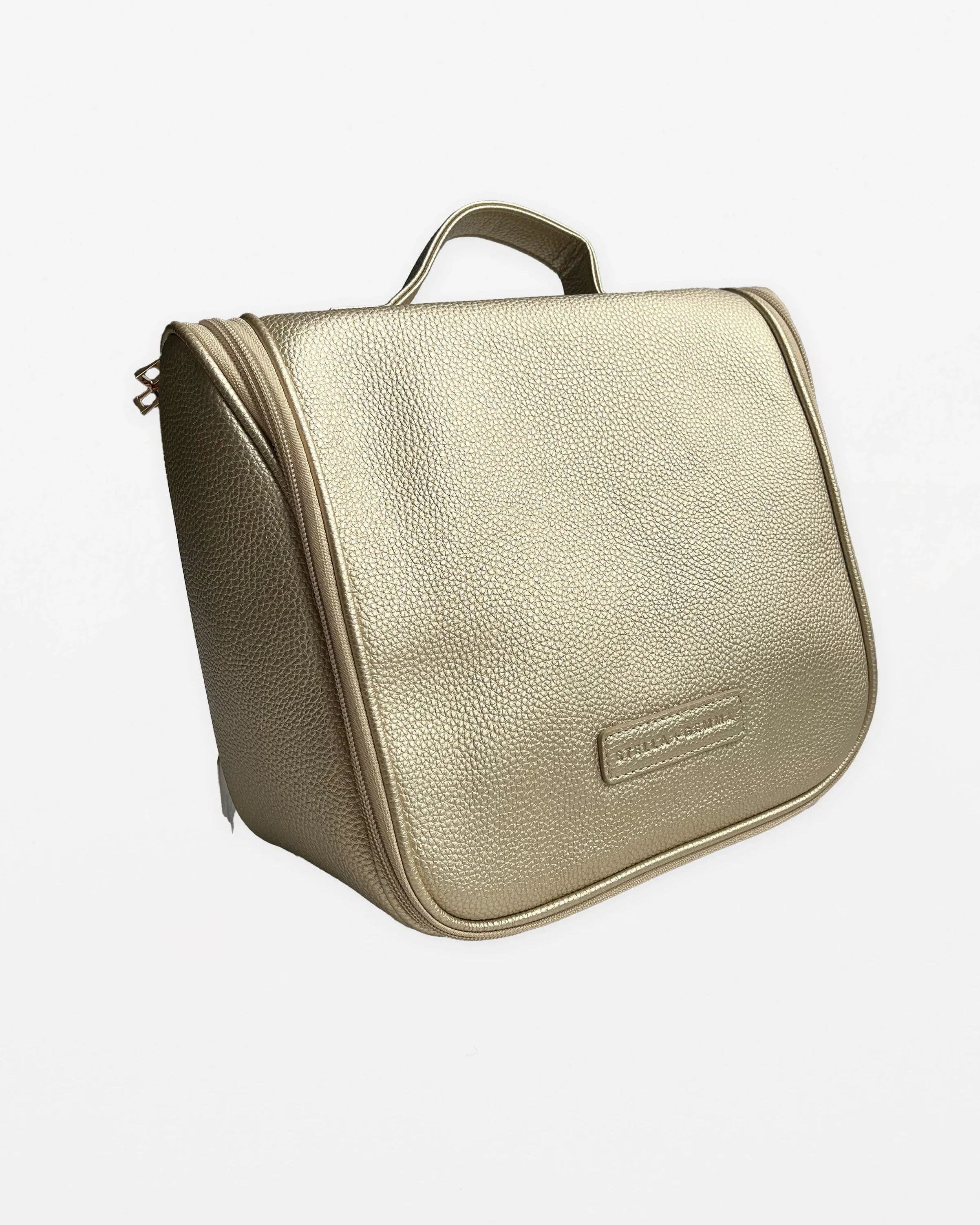 Stella+Gemma Hanging Makeup Case - Gold