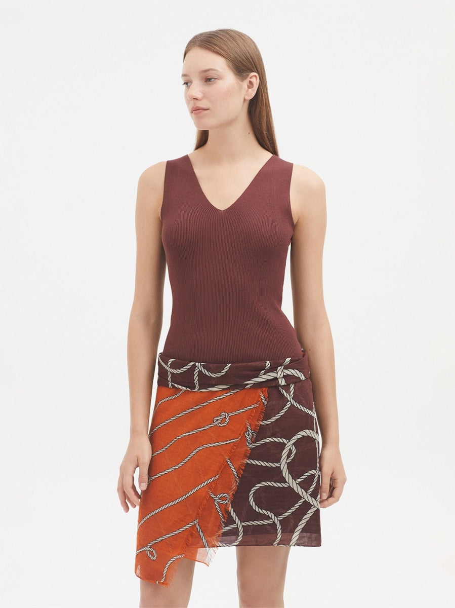 Anchors Rope Print Sarong