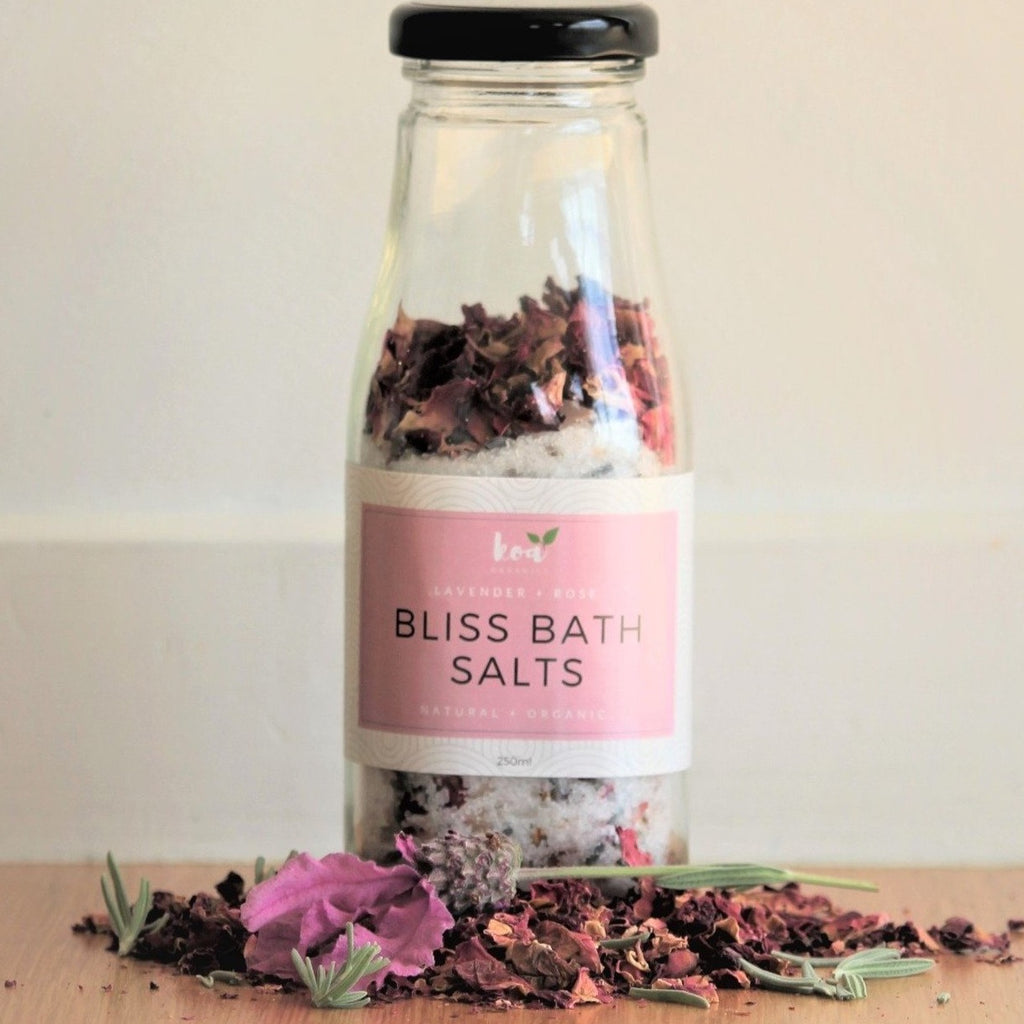 Koa Organics Bliss Bath Salts - Lavender and Rose