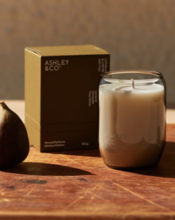 Ashley & Co Waxed Perfume Candle - Lotus Leaf & Lustre + Yuzu