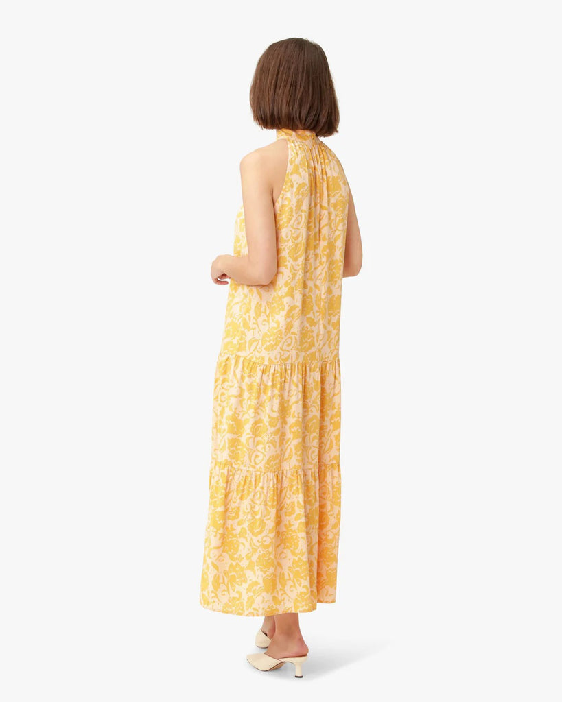 Noa Noa Dima Dress - yellow print