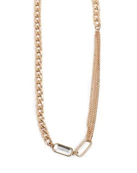 A&C Oslo Reflections Gold Necklace 45cm - 7cm ext