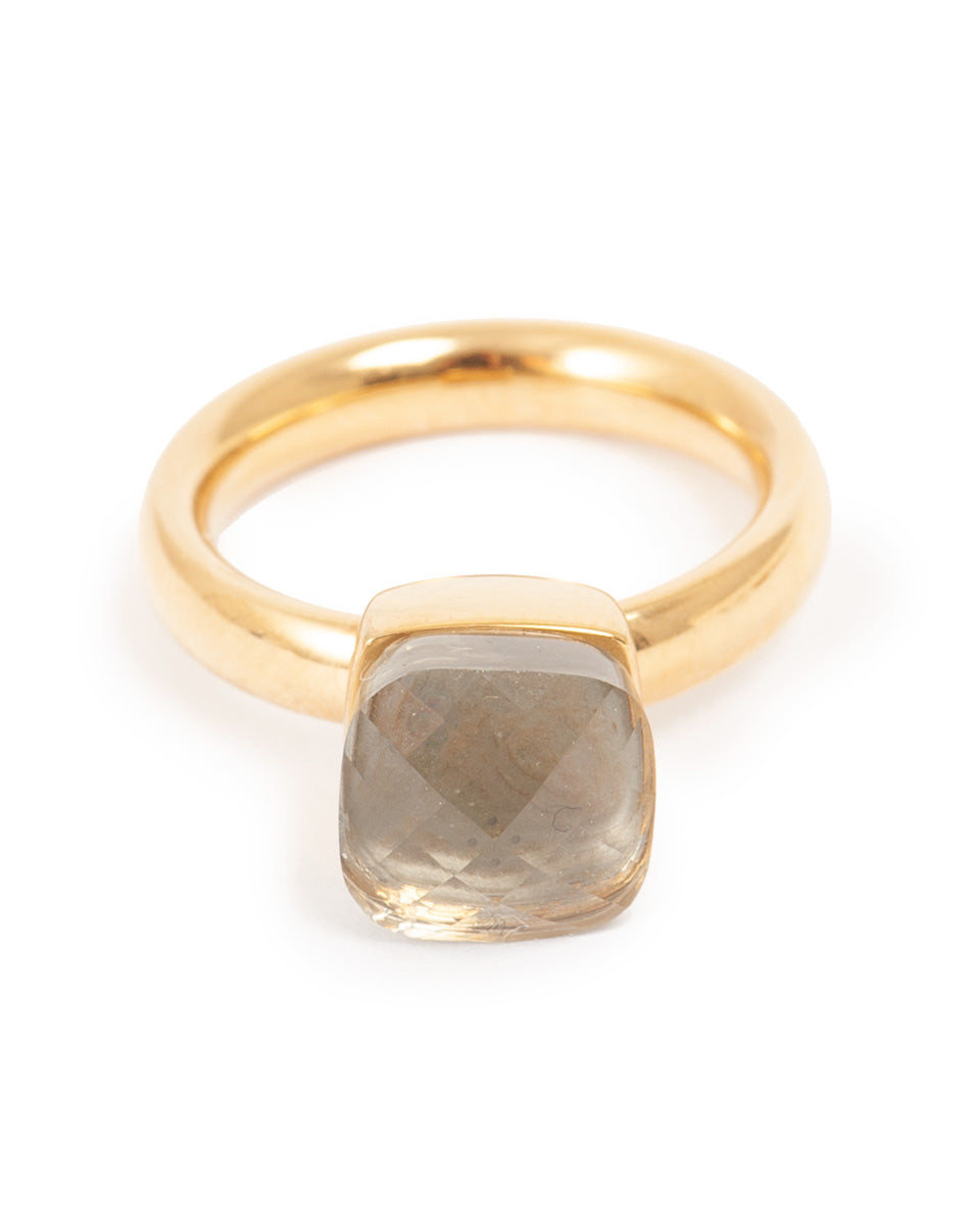 A&amp;C Oslo Ring- Black Diamond Glass