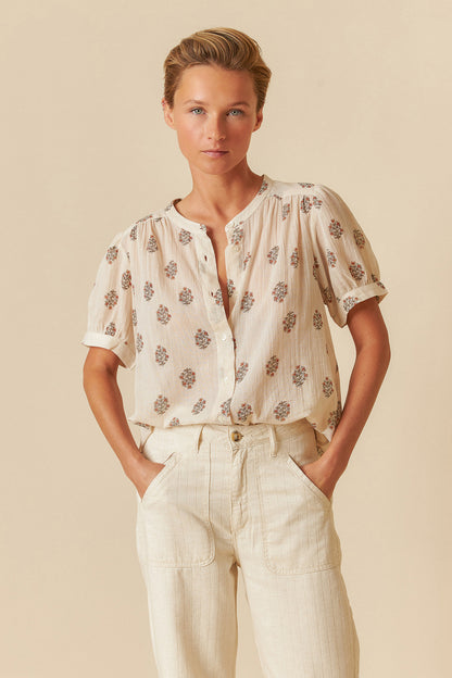 Indi &amp; Cold Cotton Voile Piedra Shirt