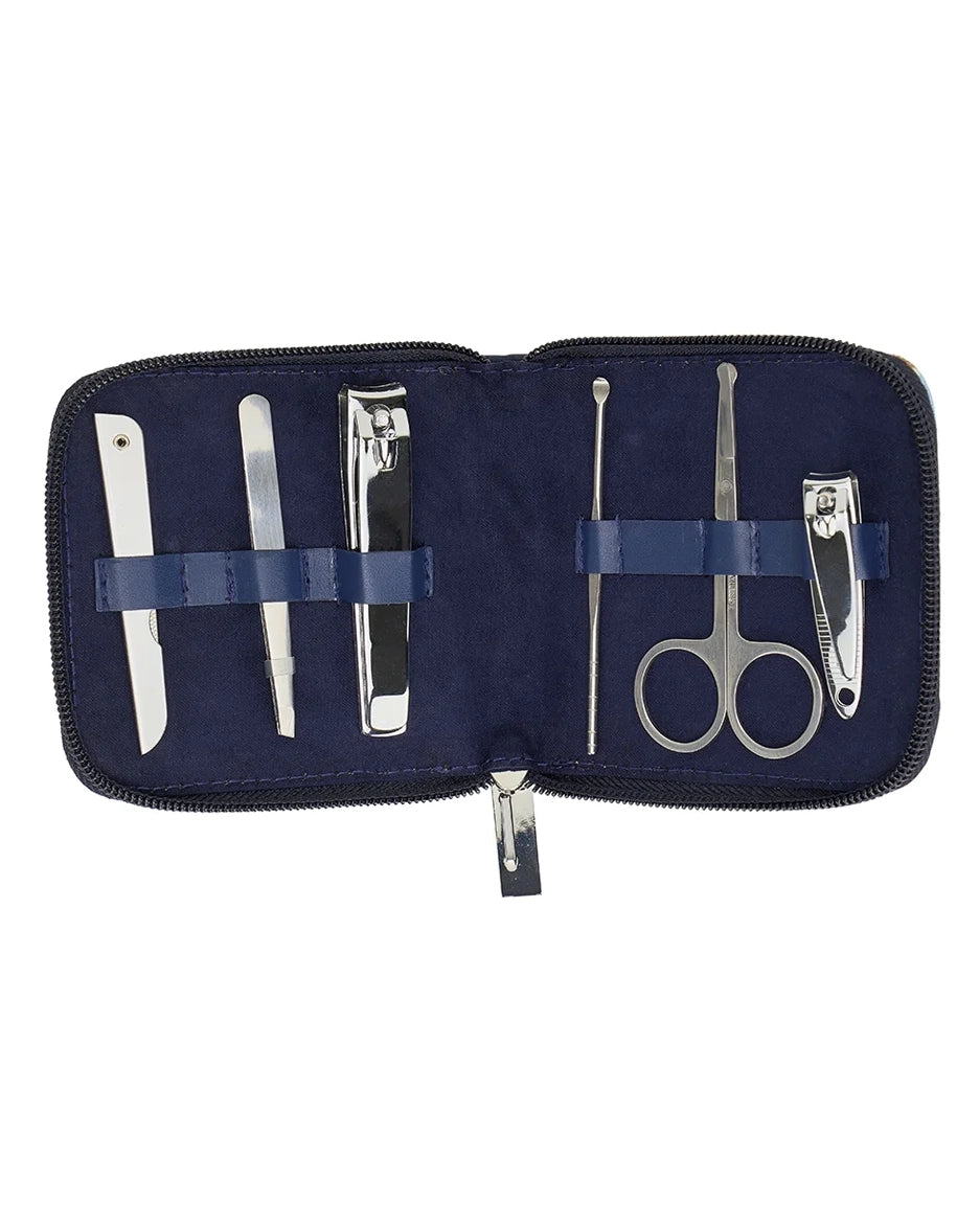 Annabele Trends Manicure Set - Blue Check