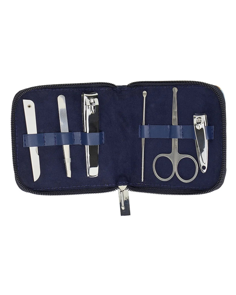 Annabele Trends Manicure Set - Blue Check