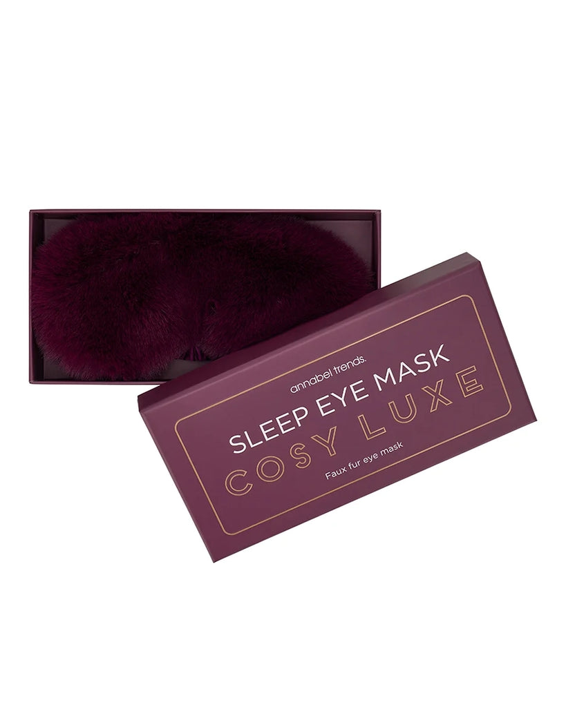 Annabel Trends COSY LUXE Eye Mask - Mulberry