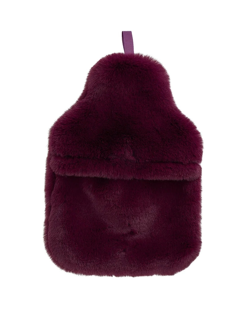 Annabel Trends COSY LUXE Hot Water Bottle Cover - Mulberry