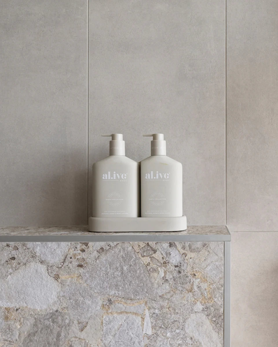 Al.ive Wash &amp; Lotion duo - sea cotton &amp; coconut