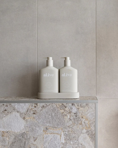 Al.ive Wash &amp; Lotion duo - sea cotton &amp; coconut