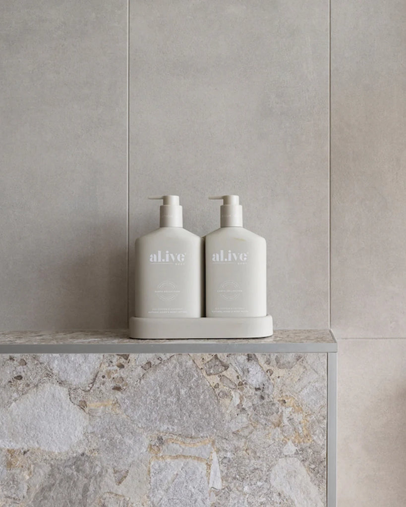 Al.ive Wash & Lotion duo - sea cotton & coconut