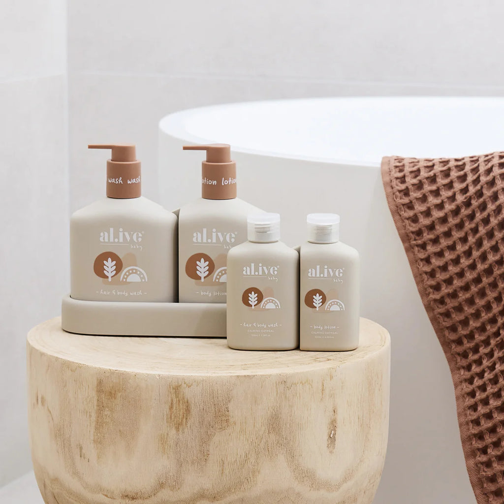 Al.ive Little Traveller - wash & lotion travel set