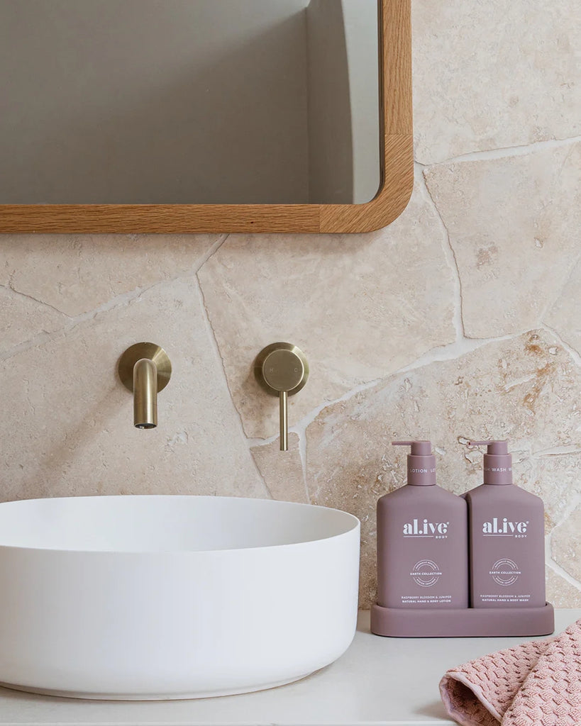 Al.ive Wash & Lotion duo - raspberry blossom & juniper