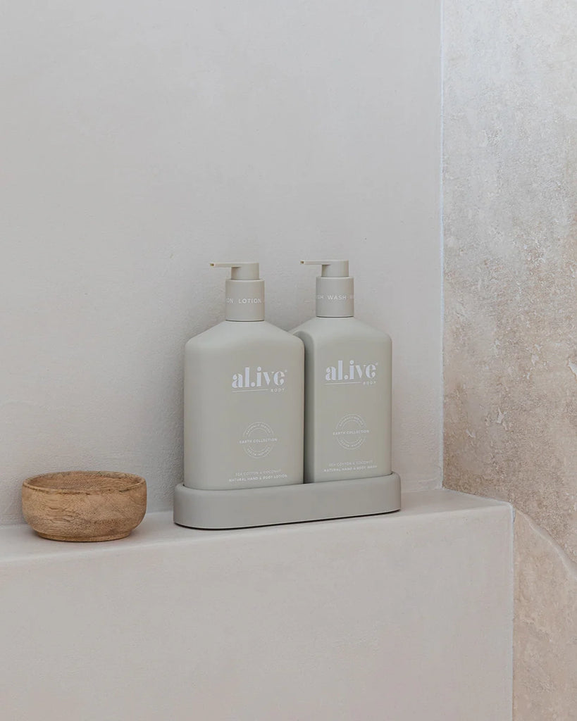 Al.ive Wash & Lotion duo - sea cotton & coconut