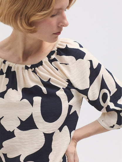 Lucky Charms Blouse - Navy