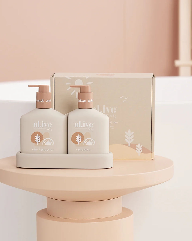 Al.ive Baby hair & body duo - calming oatmeal