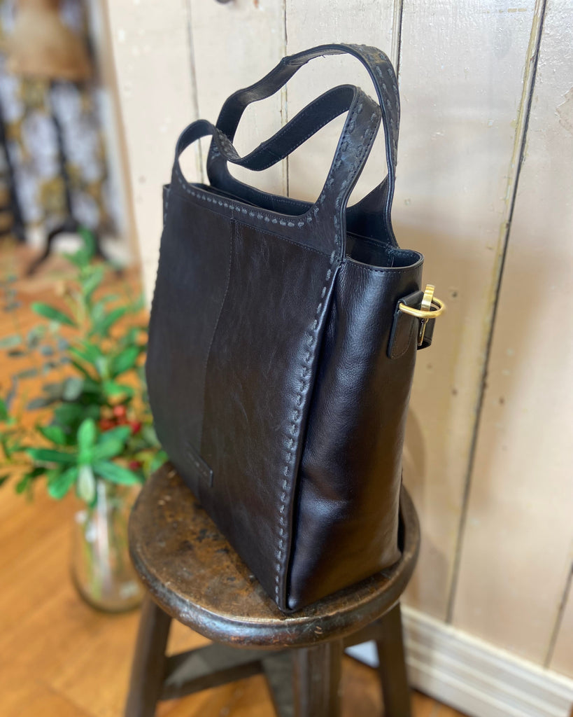 Cosgrove & Co Candice Black Genuine Leather Bag
