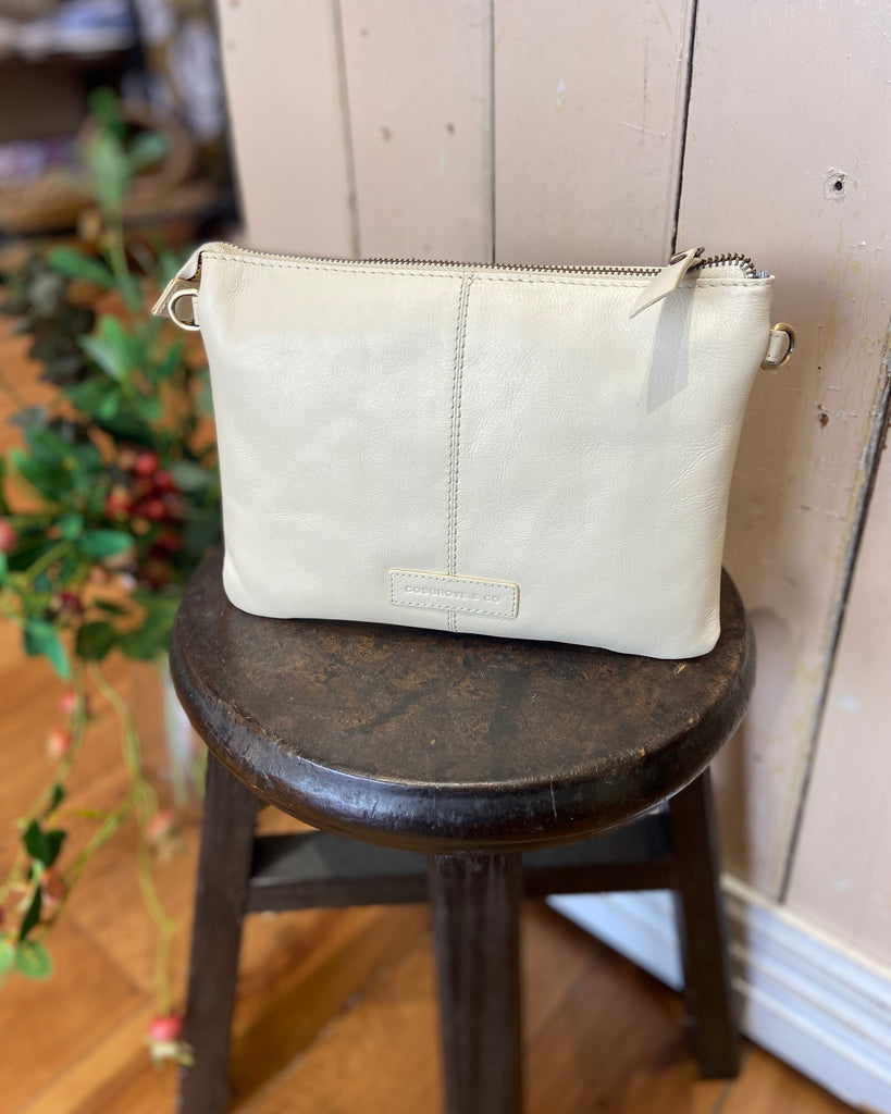 Cosgrove & Co Charlotte Ivory Leather Bag