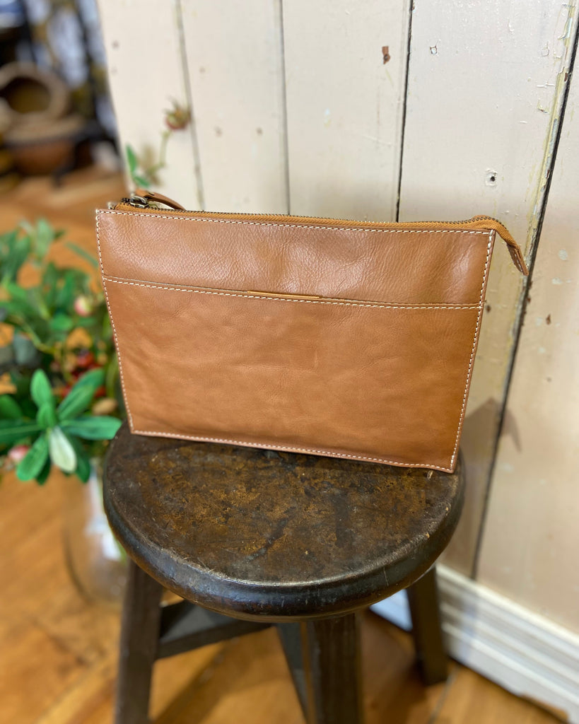 Cosgrove & Co Cleo Tobacco Genuine Leather Bag